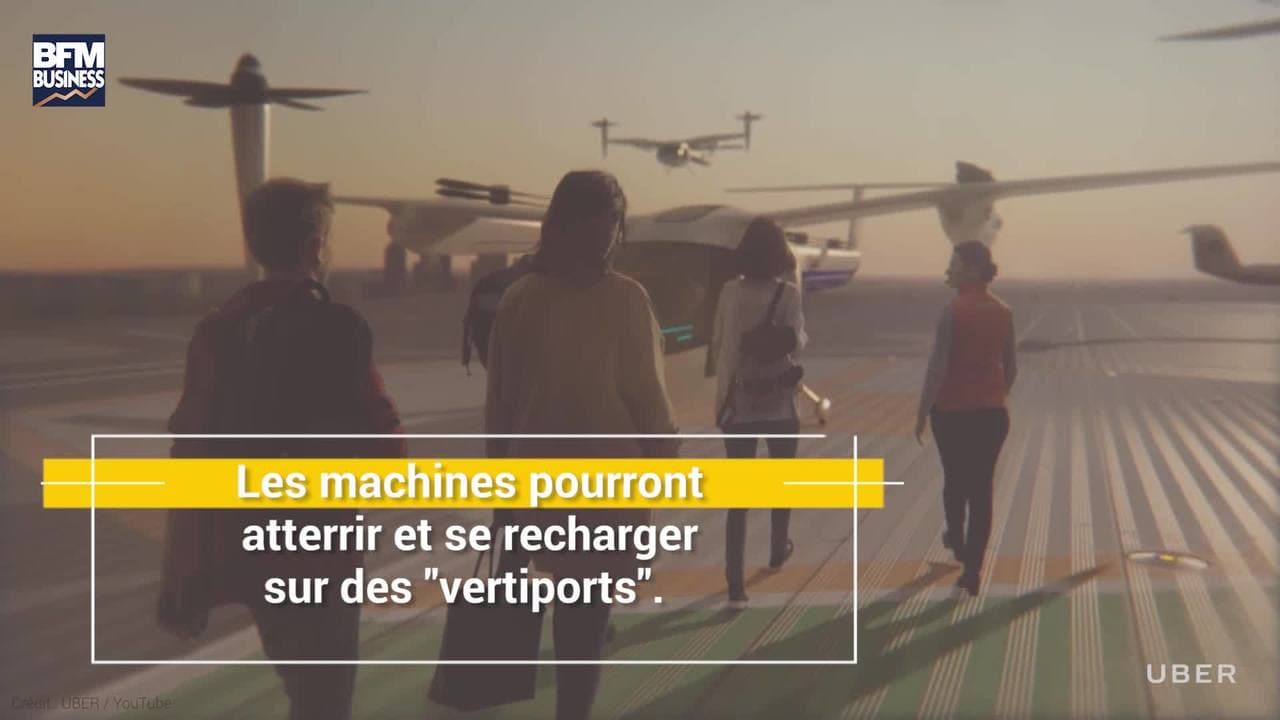 Uber et la Nasa vont développer des taxis volants