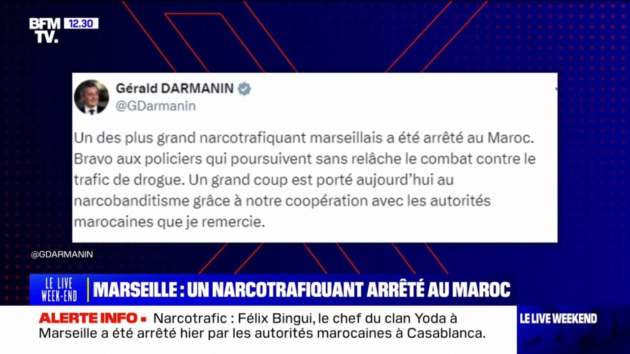 Narcotrafic Félix Bingui chef du clan marseillais Yoda a été arrêté