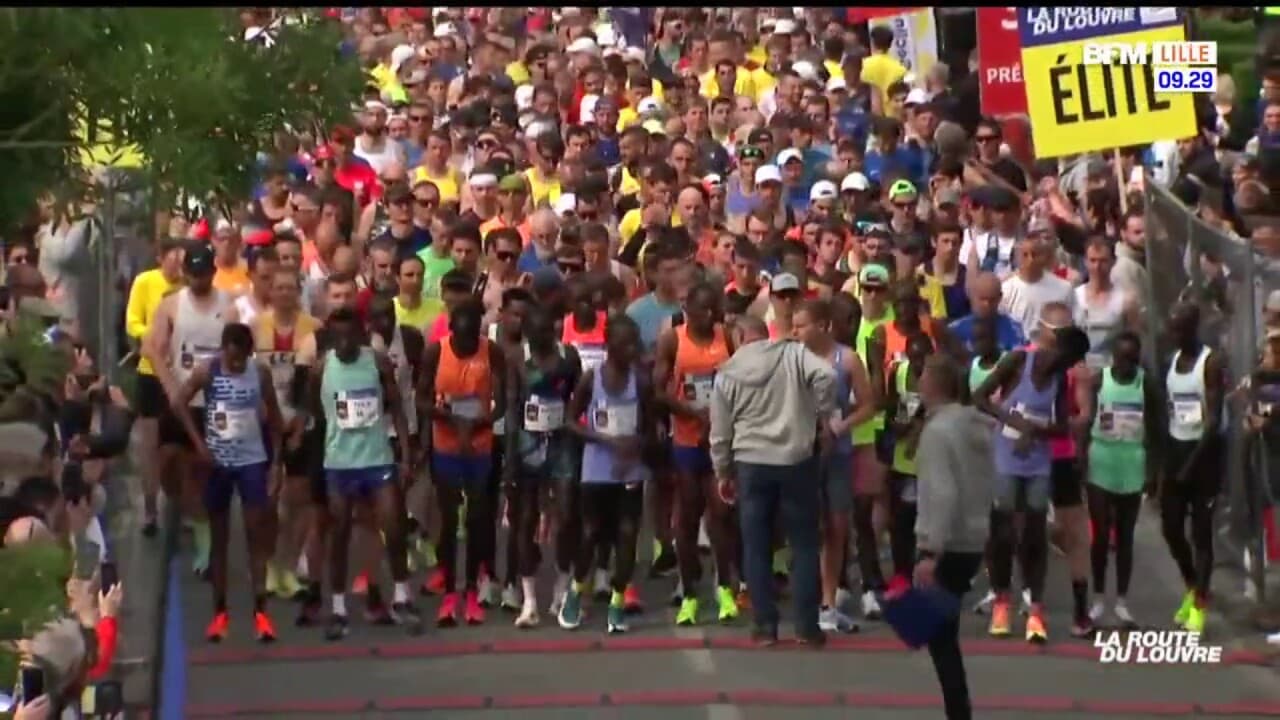 Nord Coup D Envoi Du Marathon De La Mythique Route Du Louvre