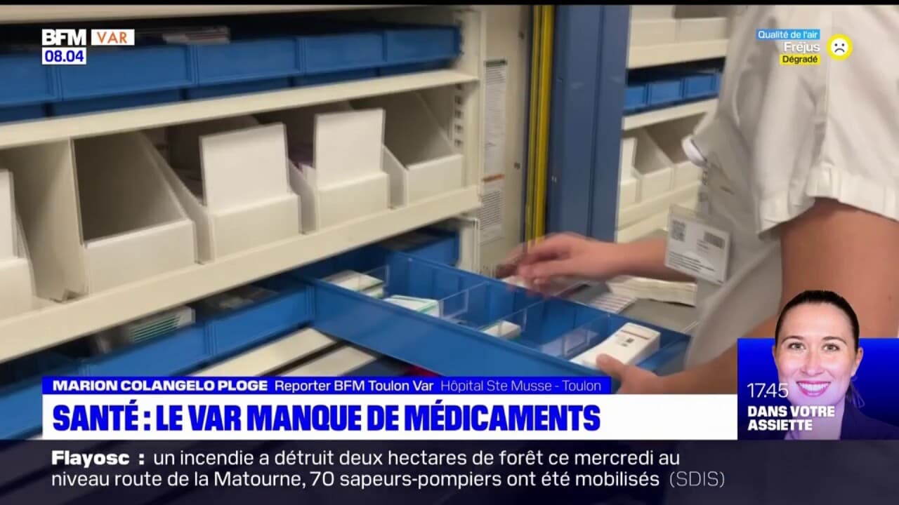 Var le département fait face à une pénurie de médicaments