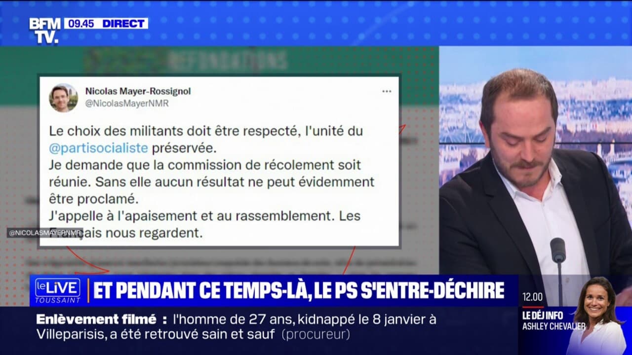 Congrès du PS le Parti socialiste annonce la victoire d Olivier Faure