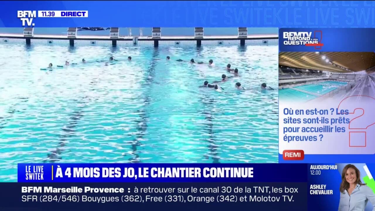 Jo Les Sites Sont Ils Pr Ts Pour Accueillir Les Preuves Bfmtv R Pond