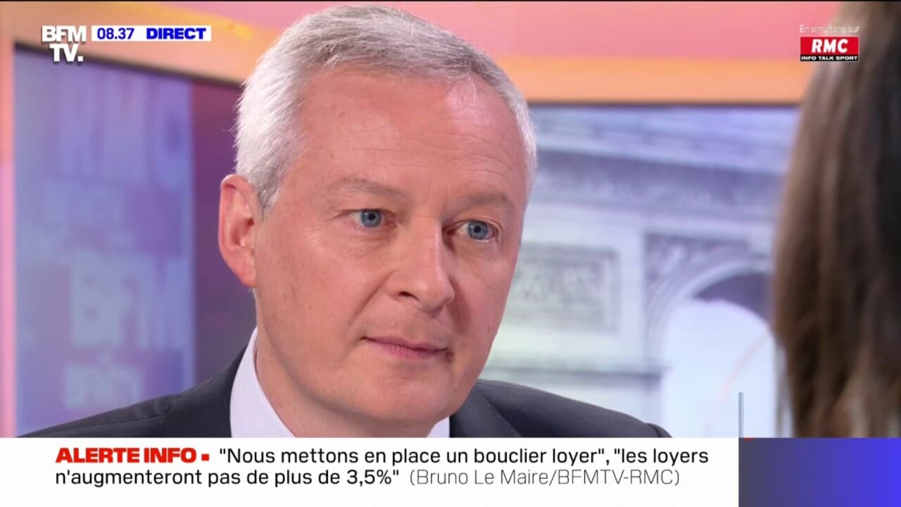 Inflation Bruno Le Maire annonce que les APL seront revalorisées de 3 5