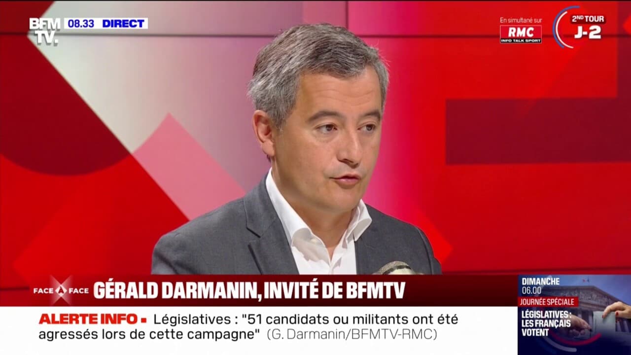 Il Faut Redouter Des D Bordements Dimanche G Rald Darmanin Annonce