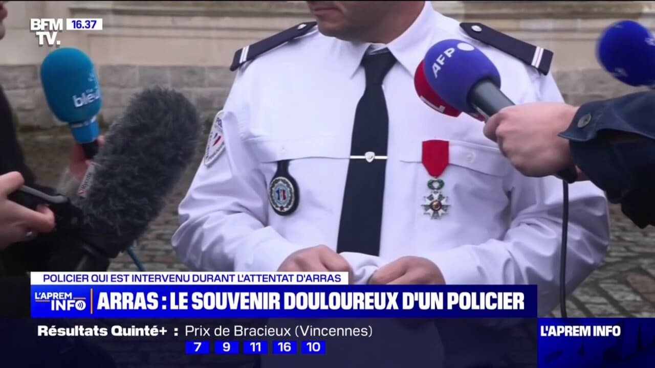 On ne pensait pas que ça pouvait arriver à Arras Les policiers qui