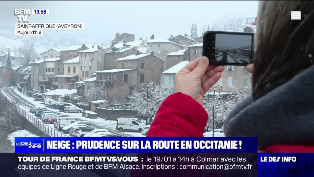 Épisode de neige en Occitanie Ce paysage je ne l ai jamais vu ici