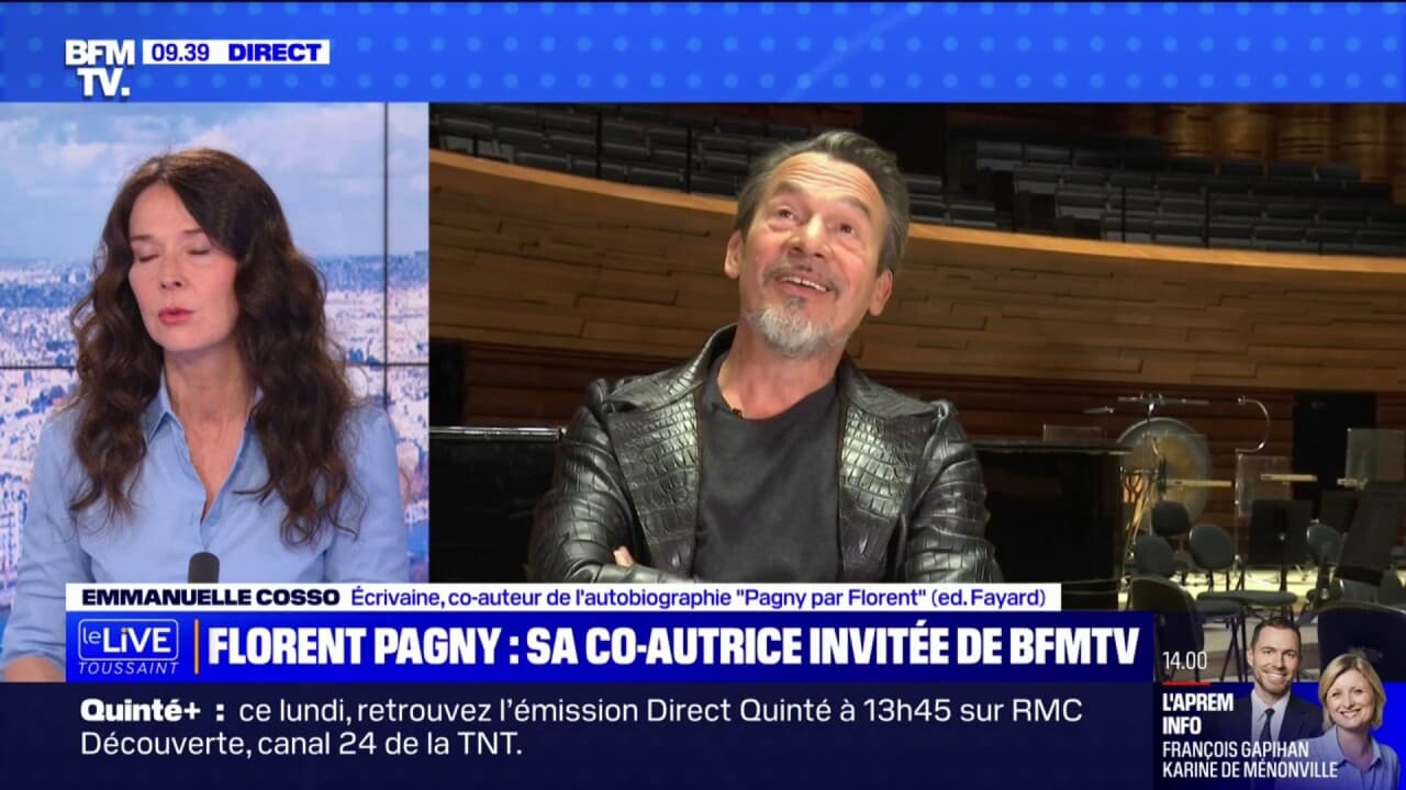 Emmanuelle Cosso Co Auteur De L Autobiographie De Florent Pagny Il