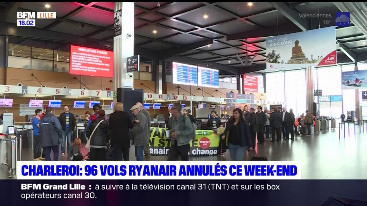 Charleroi Vols Ryanair Annul S Ce Week End En Raison D Une Gr Ve