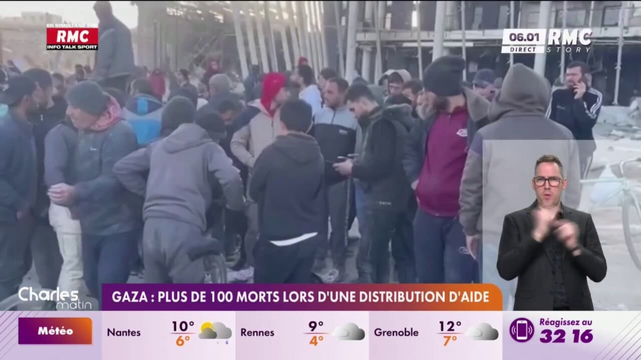 Gaza Plus De 100 Morts Lors D Une Distribution D Aide