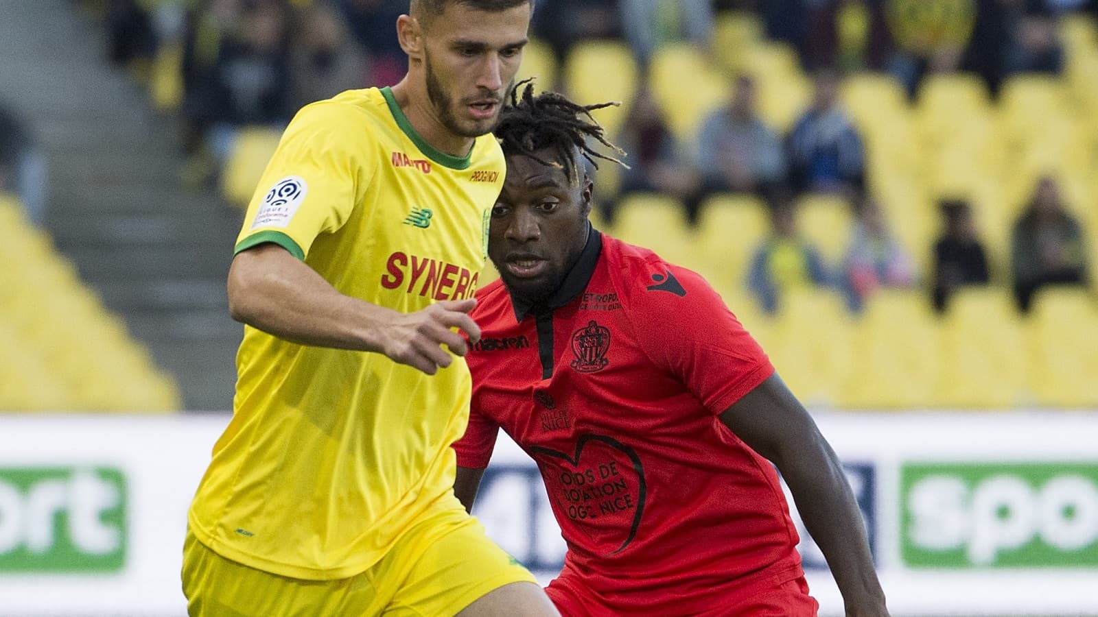 Nantes Nice Les Aiglons Croquent Les Canaris