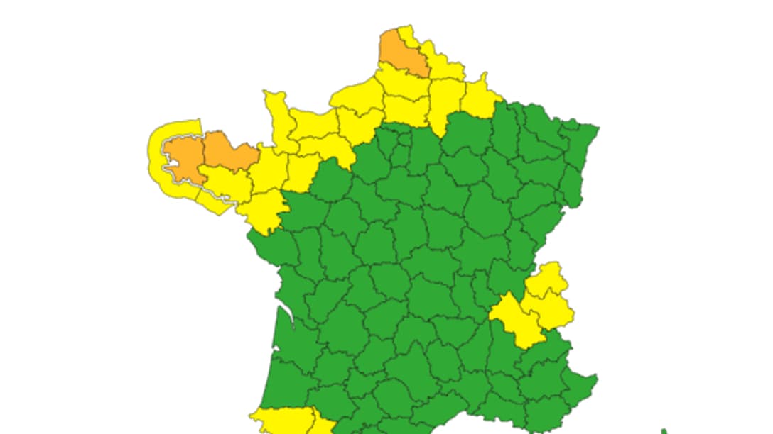 Trois D Partements Plac S En Vigilance Orange Par M T O France