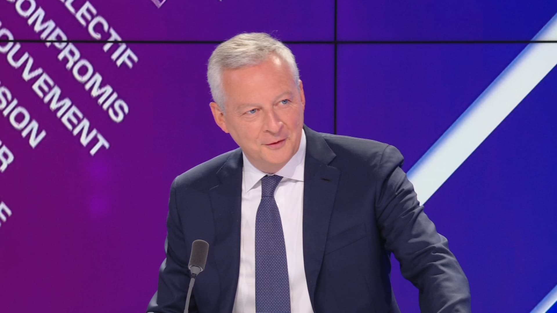 Projet de loi sur l immigration Bruno Le Maire prône un message de