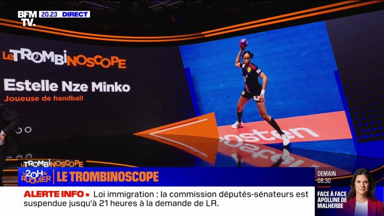 LE TROMBINOSCOPE Estelle Nze Minko et les handballeuses françaises