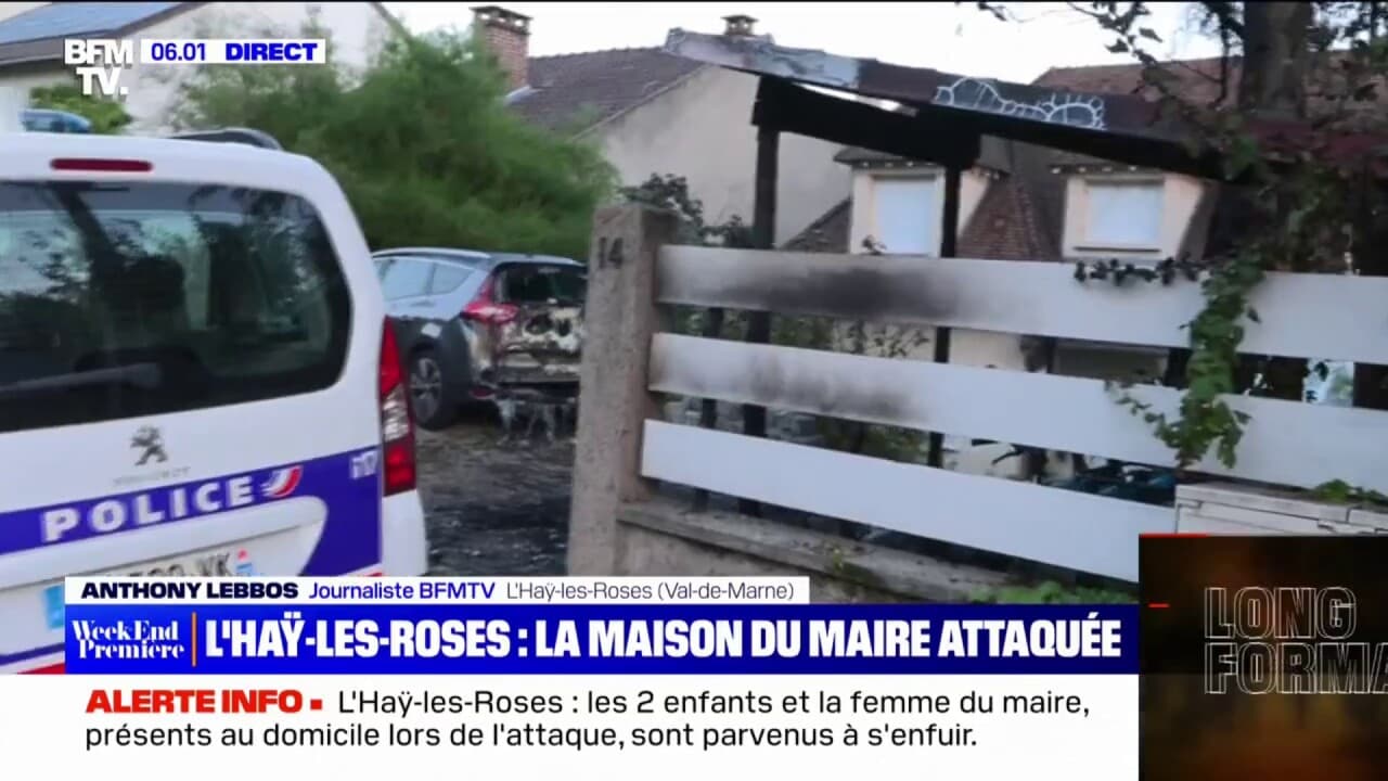 Meutes Le Domicile Du Maire De L Ha Les Roses Attaqu Pendant La