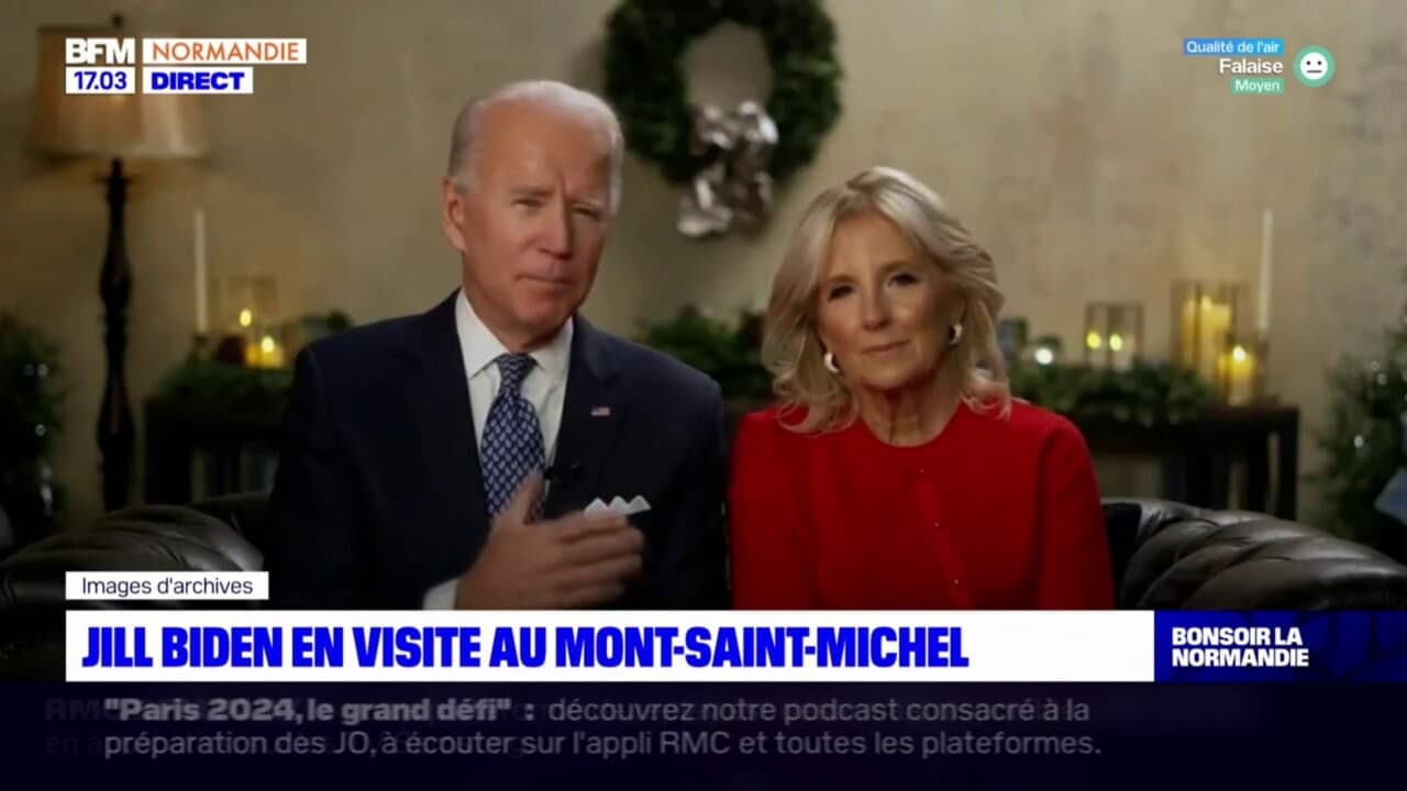 La Première dame américaine Jill Biden attendue mercredi au Mont Saint