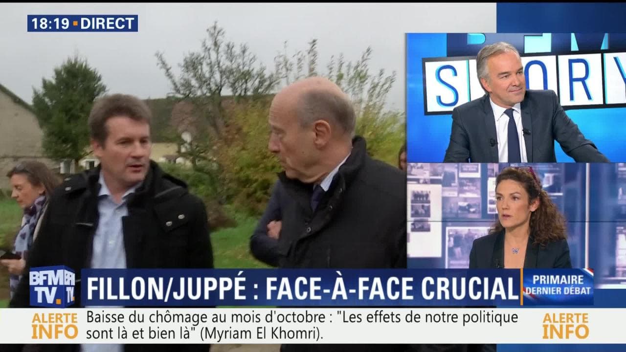 Fillon Juppé l heure est au face à face 1 2