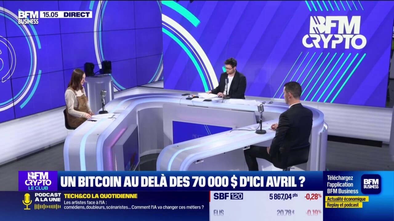 Un Bitcoin au delà des 70 000 d ici avril