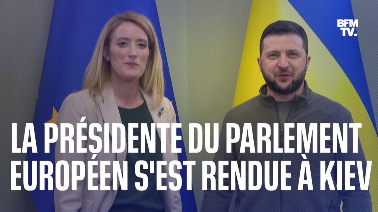 Roberta Metsola Pr Sidente Du Parlement Europ En A Rencontr