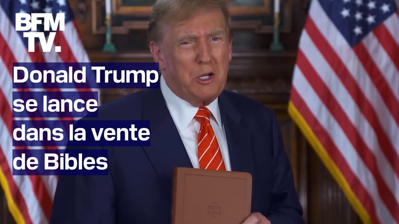 Donald Trump se lance dans la vente de Bibles quelques jours avant Pâques