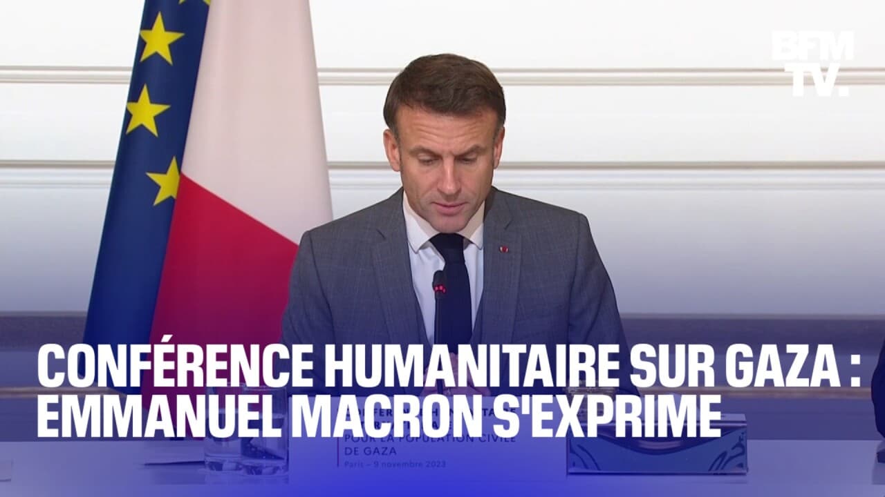 Emmanuel Macron appelle pour la première à un cessez le feu entre