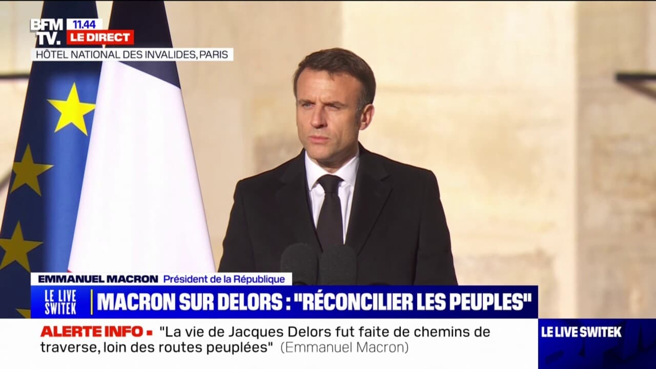 Il Aura Fait Avancer Notre Continent Emmanuel Macron Rend Hommage