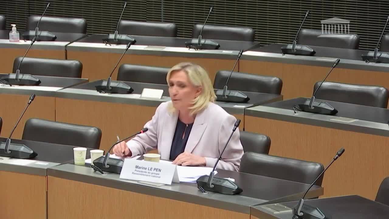 Pr T Russe Au Rn Suivez L Audition De Marine Le Pen Par La Commission