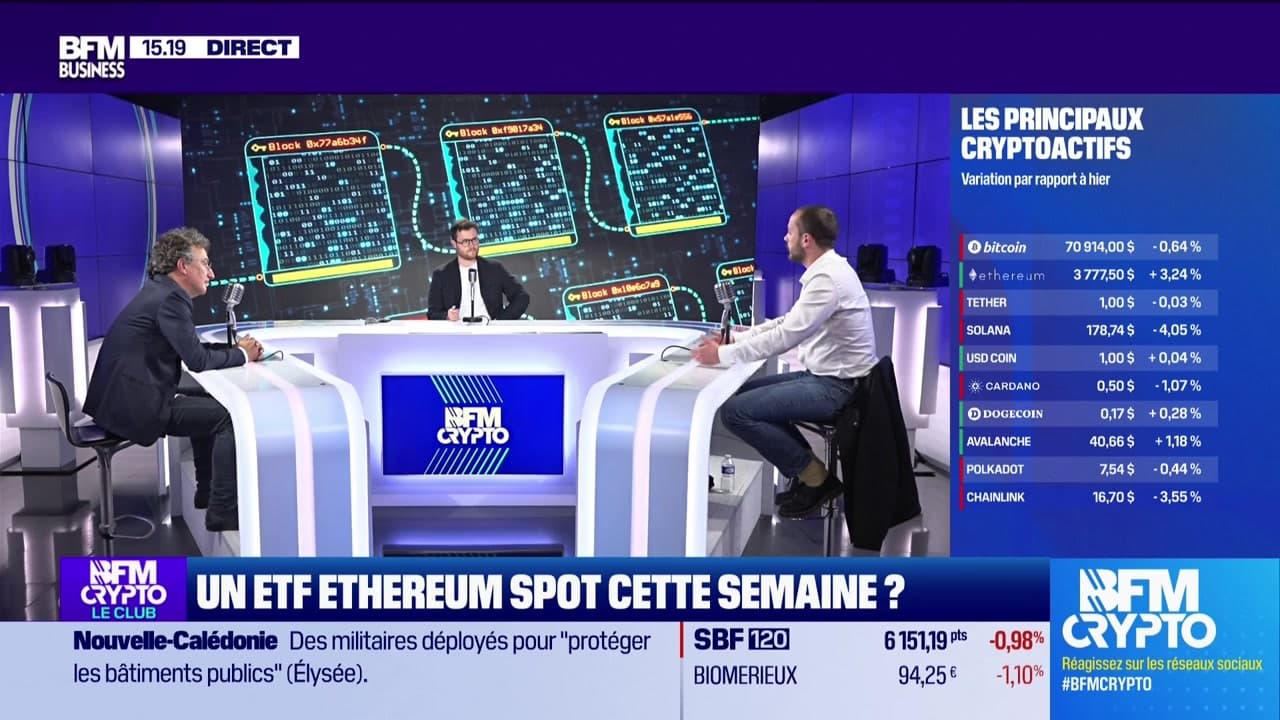 Bfm Crypto Le Club Un Etf Ethereum Spot Cette Semaine