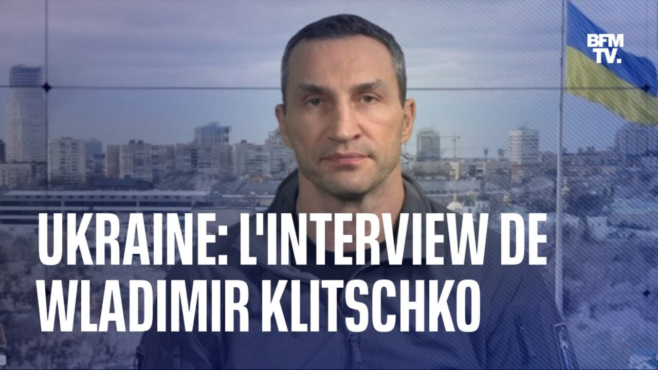 Guerre En Ukraine L Interview De Wladimir Klitschko Sur BFMTV En