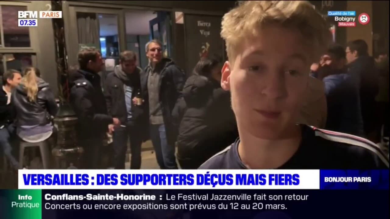 Versailles des supporters déçus mais fiers après le parcours du club