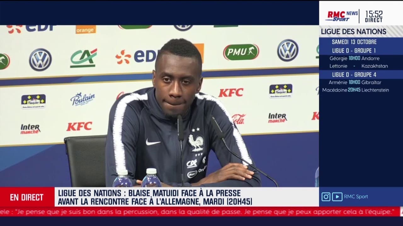 Equipe De France Matuidi Mbapp Est Un Grand Malgr Son Jeune Ge