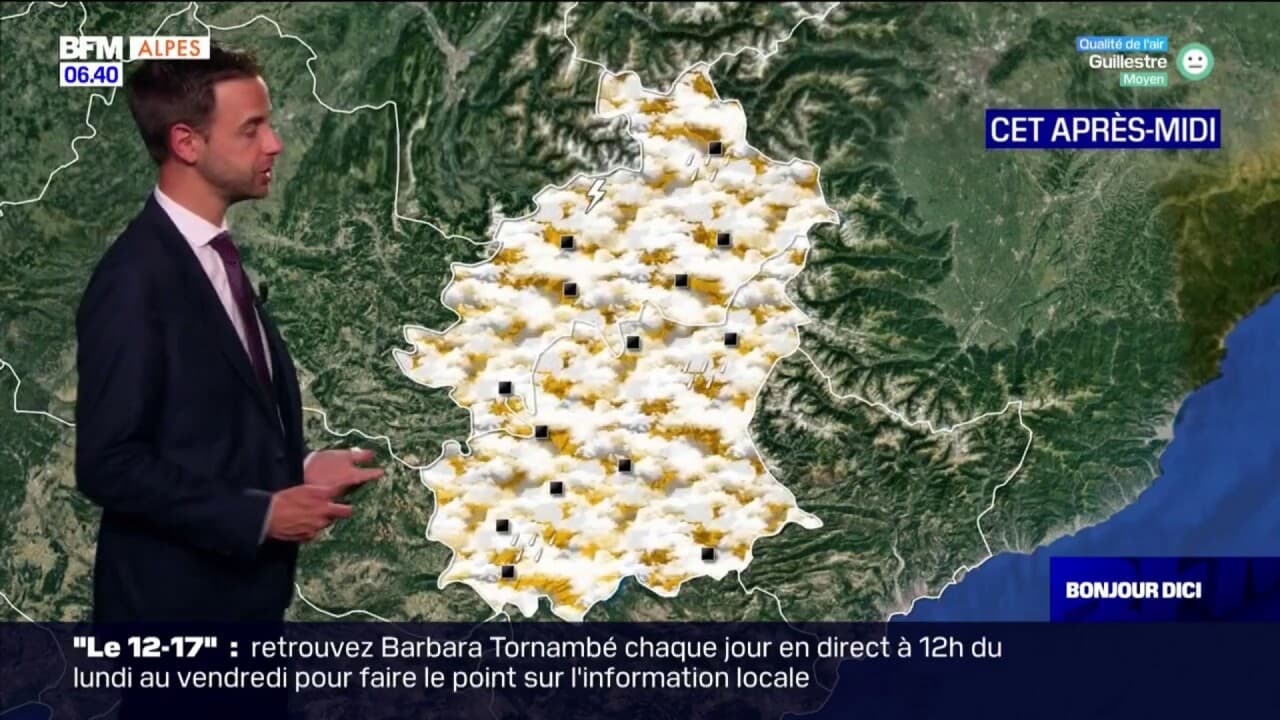 M T O Alpes Du Sud Ciel Instable Et Averses Localement Orageuses Ce