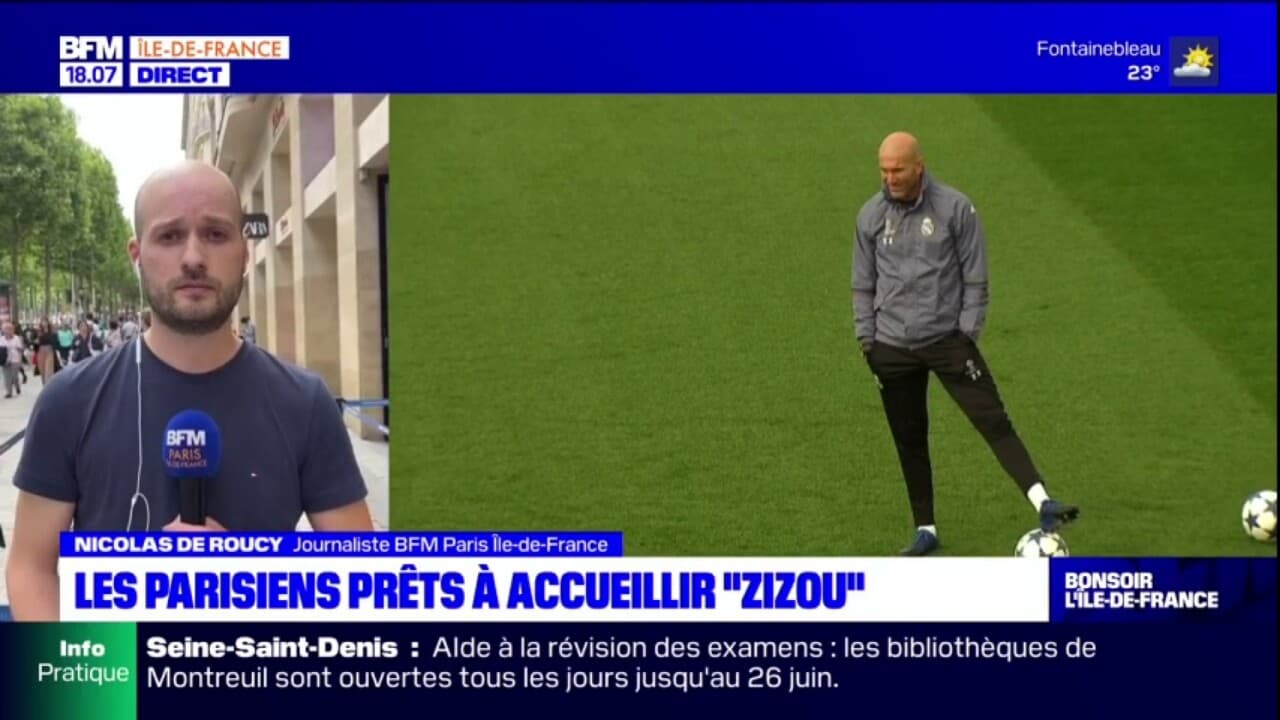 Je suis très content en tant que supporter parisien les Parisiens