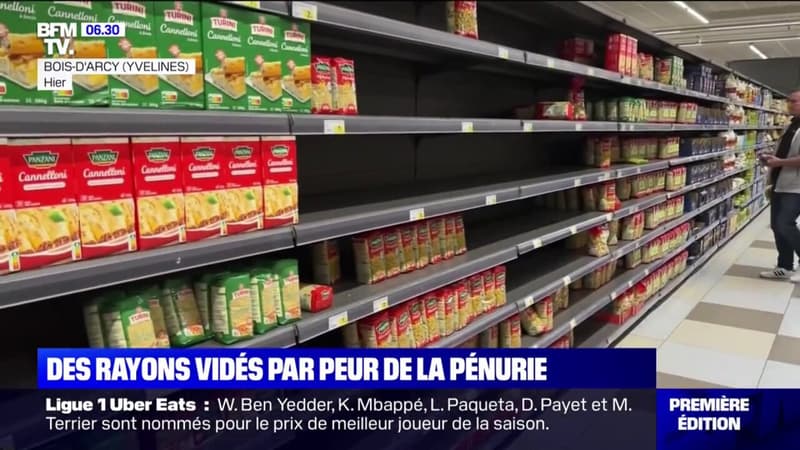 Huile de tournesol, farine, pâtes, oeufs: pourquoi les rayons de supermarchés se vident