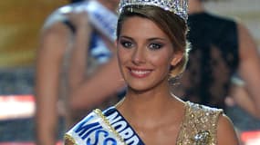 Camille Cerf, Miss France 2015, le soir de son élection.