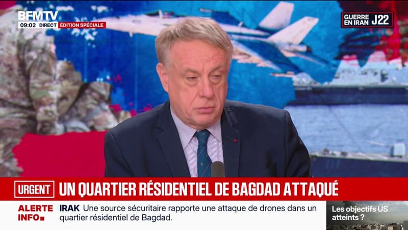 Irak: un quartier résidentiel de Bagdad visé par une attaque de drones