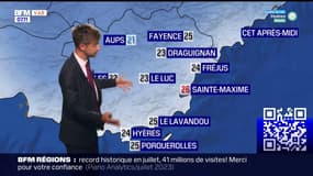 Météo Var: un début de journée pluvieux avant des éclaircies dans l'après-midi, 24°C à Hyères