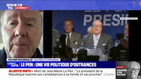 "Point de détail de l'histoire": Olivier Mazerolle, le journaliste qui a posé la question à Jean-Marie Le Pen sur la Shoah en 1987, revient sur les propos du cofondateur du FN