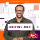 La matinale 100% info et auditeurs. Tous les matins, Apolline de Malherbe décrypte l'actualité du jour dans la bonne humeur, avec un journal toutes les demies-heures, Charles Magnien, le relais des auditeurs, Emmanuel Lechypre pour l'économie, et Matthieu Belliard pour ses explications quotidennes. L'humoriste Arnaud Demanche vient compléter la bande avec deux rendez-vous à 7h20 et 8h20.