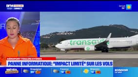 Panne informatique mondiale: un "impact limité" sur les vols de l'aéroport Toulon-Hyères