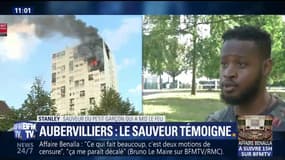 "J'ai rampé jusqu'à sa chambre." Le sauveur du jeune garçon soupçonné de l'incendie d'Aubervilliers témoigne