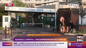 Suicides à l'hôpital : L'incompréhension des familles