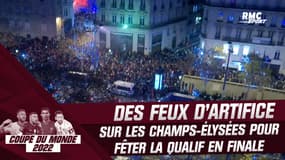 France 2-0 Maroc : Des feux d'artifice sur les Champs-Elysées pour fêter la qualif en finale