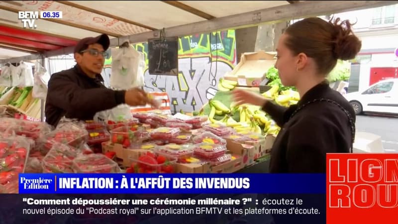 Inflation alimentaire: les Français à l'affût des bonnes affaires en fin de marché