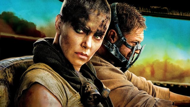 Charlize Theron et Thomas Hardy dans Mad Max: Fury Road