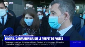 Gérald Darmanin sur les dîners clandestins: "J'ai demandé au préfet de police de Paris d'enquêter sur les faits annoncés dans ce reportage"
