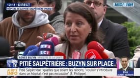 Agnès Buzyn: "Il n'y a pas eu de dégâts dans la réanimation" à l'hôpital de la salpêtrière