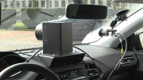 Une voiture privée avec radar embarqué, comme il en sera déployé sur les routes des Bouches-du-Rhône dès le printemps 2025.