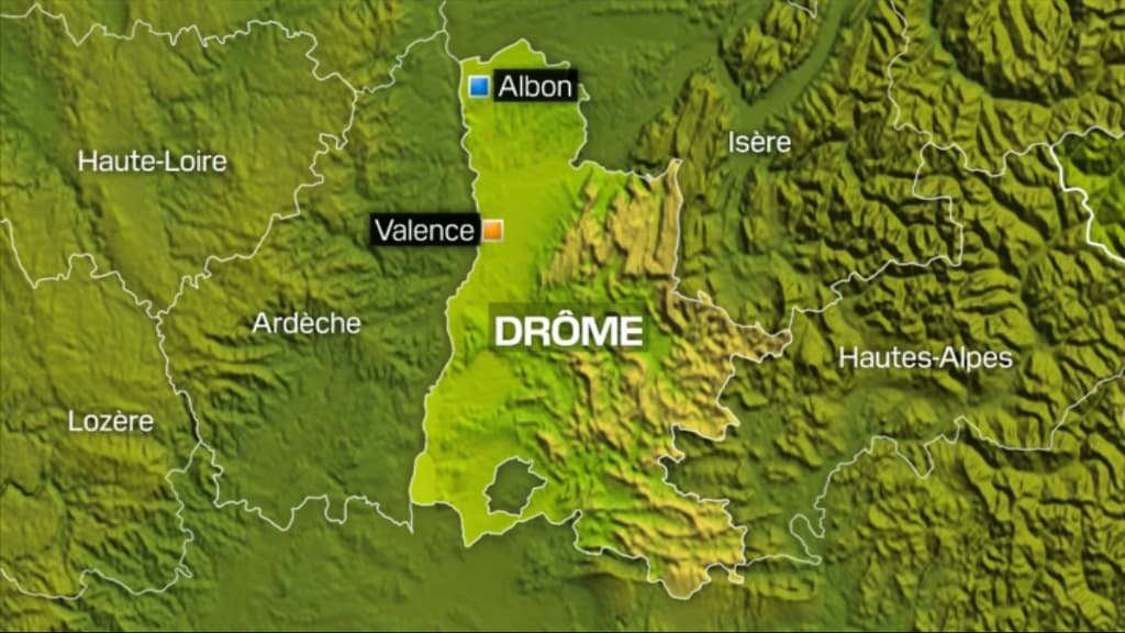 L'accident a eu lieu dans la Drôme. L'accident a eu lieu dans la Drôme.