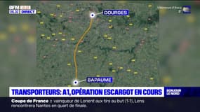 Nord-Pas-de-Calais: une opération escargot ce vendredi matin sur l'autoroute A1