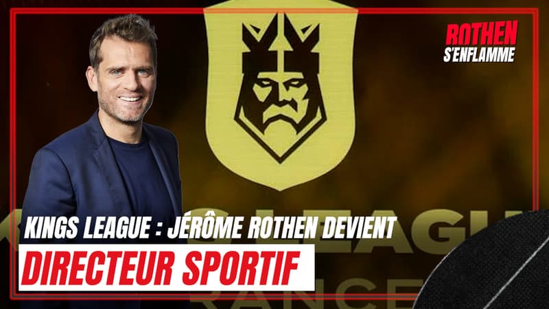 Recruté par Squeezie, Jérôme Rothen devient directeur sportif d'une équipe de Kings League